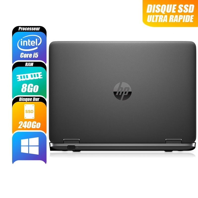 HP PROBOOK 8 Go 240 Go reconditionné PC Portables -id-301