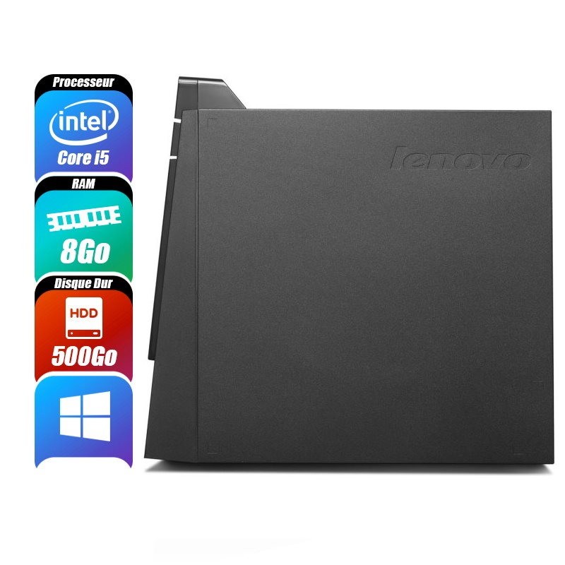 LENOVO S510 8 Go 500 Go reconditionné PC de bureau