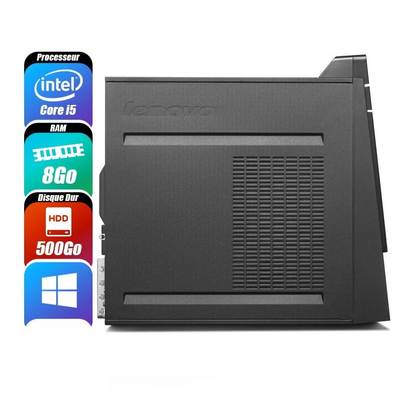 LENOVO S510 8 Go 500 Go reconditionné PC de bureau