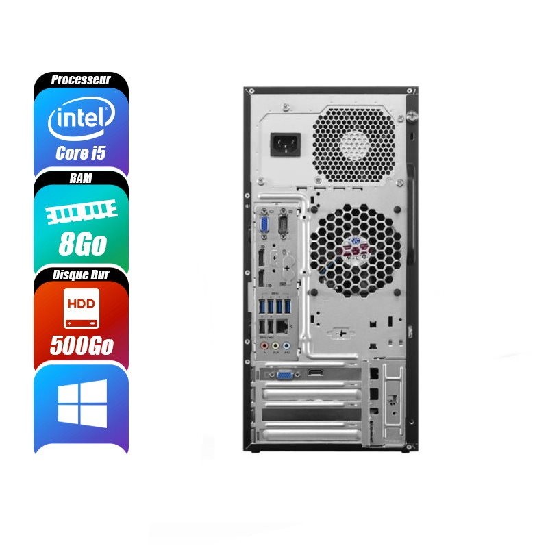 LENOVO S510 8 Go 500 Go reconditionné PC de bureau