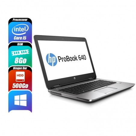 HP PROBOOK 8 Go 500 Go reconditionné PC Portables -id-286