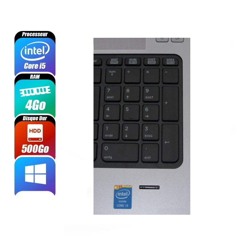 HP PROBOOK 4 Go 500 Go reconditionné PC Portables -id-334