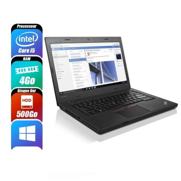 LENOVO THINKPAD 4 Go 500 Go reconditionné PC Portables -id-339