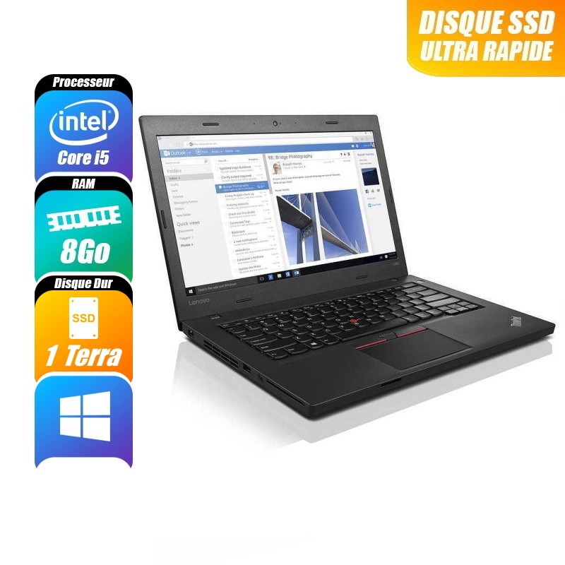 THINKPAD L570 / 6200U / 8 / 1 Terra / SSD / 14" / Win10 Pro