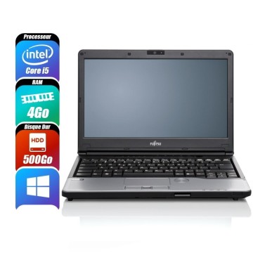 FUJITSU LIFEBOOK 4 Go 500 Go reconditionné PC Portables -id-343