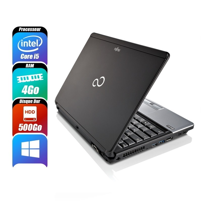 FUJITSU LIFEBOOK 4 Go 500 Go reconditionné PC Portables -id-343