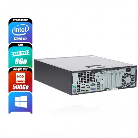 HP ELITEDESK 8 Go 500 Go reconditionné PC de bureau -id-350