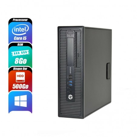 HP ELITEDESK 8 Go 500 Go reconditionné PC de bureau -id-350