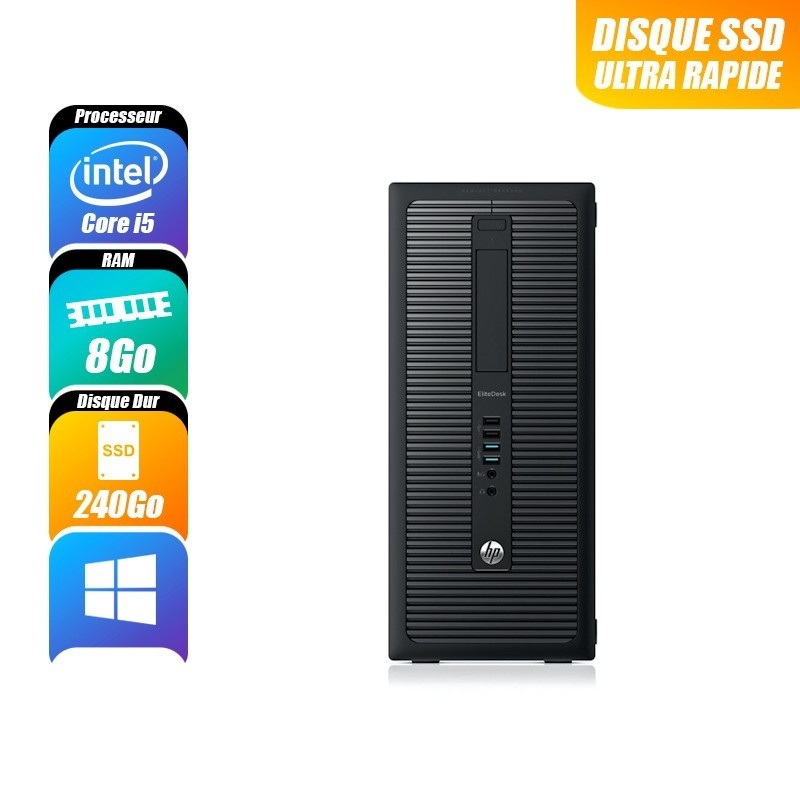 DESKTOP HP ELITEDESK 800 G1 reconditionne