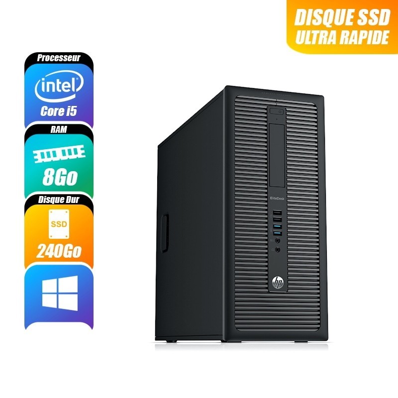 DESKTOP HP ELITEDESK 800 G1 reconditionne