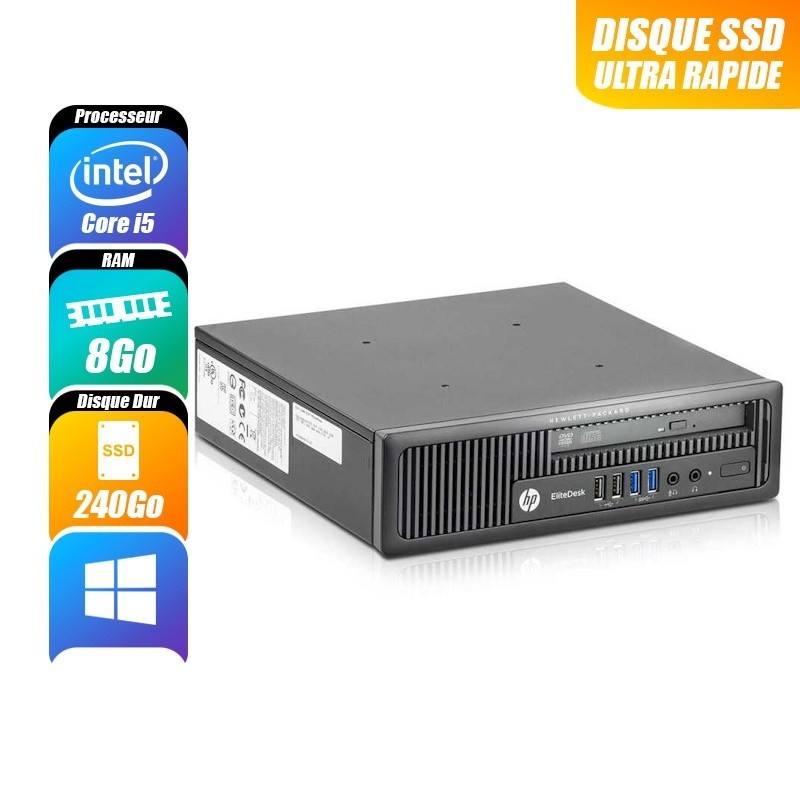 PC de bureau HP ELITEDESK 800 G1 reconditionne