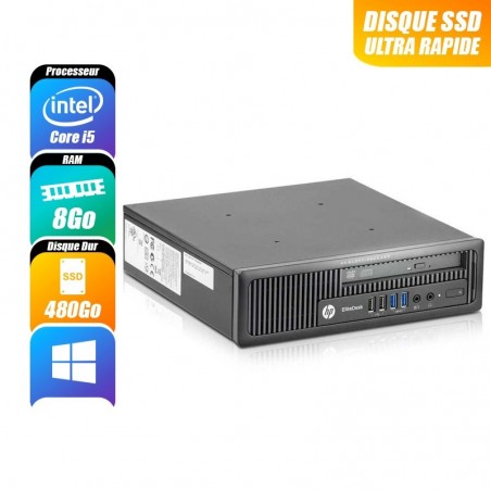 PC de bureau HP ELITEDESK 800 G1 reconditionne