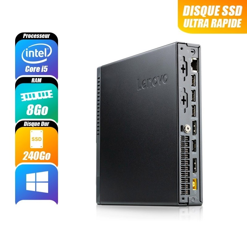 PC de bureau LENOVO THINKCENTRE M710Q reconditionne