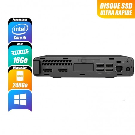 PC de bureau HP PRODESK 600 G3 reconditionne