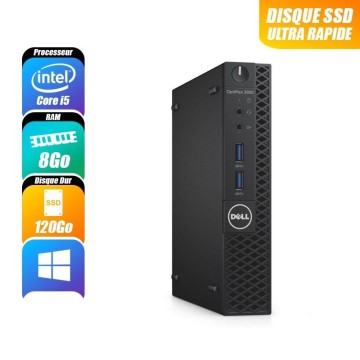 PC de bureau DELL OPTIPLEX 3050 MICRO d'occasion