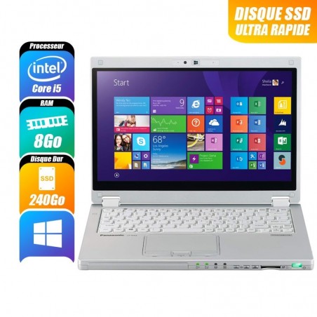 PANASONIC TOUGHBOOK 8 Go 240 Go reconditionné