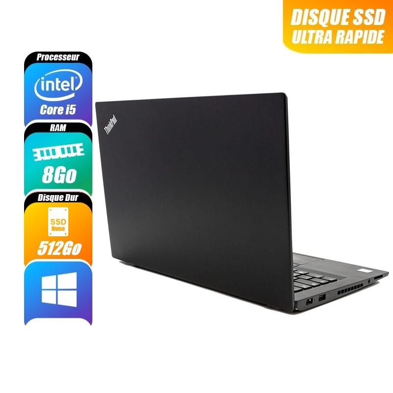 Ordinateurs Portables LENOVO THINKPAD T470S d'occasion