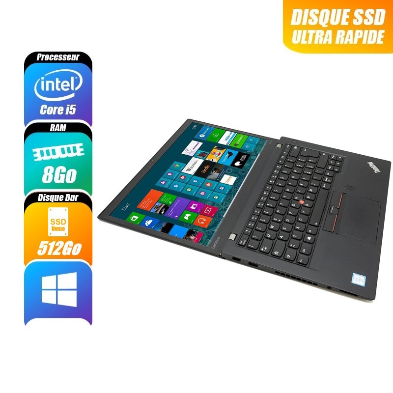 Ordinateurs Portables LENOVO THINKPAD T470S d'occasion