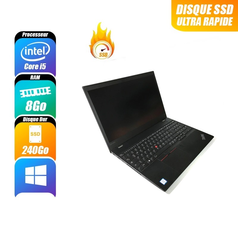 LENOVO THINKPAD 8 Go 240 Go reconditionné PC Portables -id-400