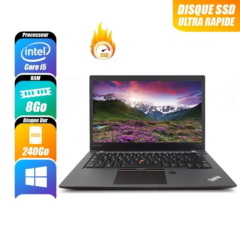 Ordinateurs Portables LENOVO THINKPAD T470 d'occasion