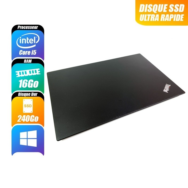 LENOVO THINKPAD 16 Go 256 Go reconditionné PC Portables -id-394