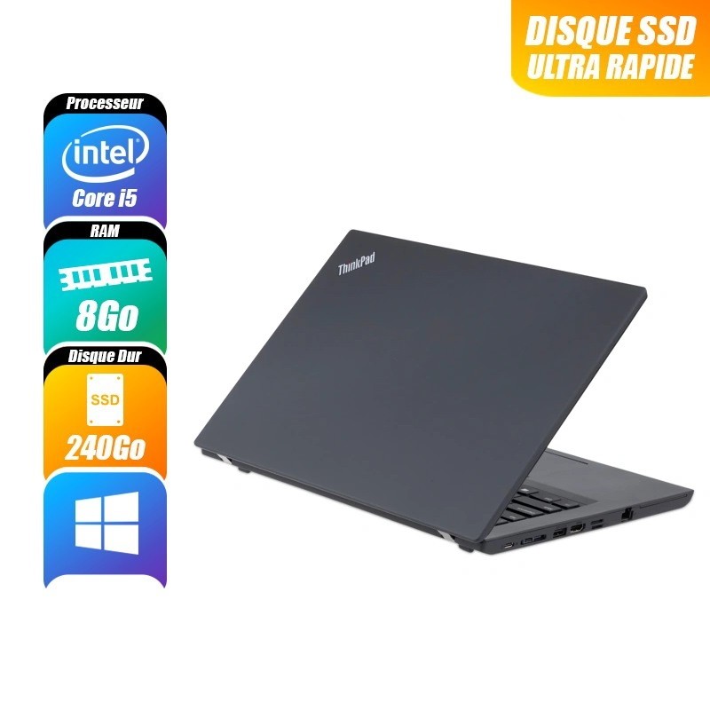 LENOVO THINKPAD 8 Go 256 Go reconditionné PC Portables -id-395
