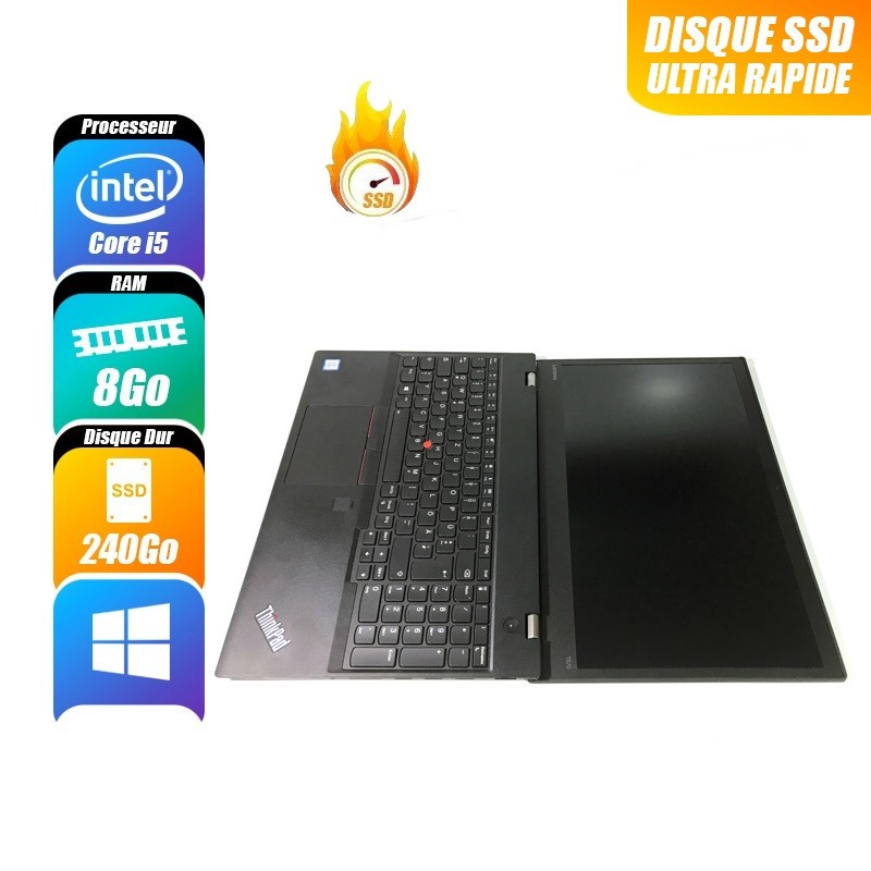 LENOVO THINKPAD 8 Go 480 Go reconditionné PC Portables