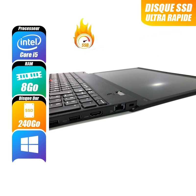 LENOVO THINKPAD 8 Go 480 Go reconditionné PC Portables