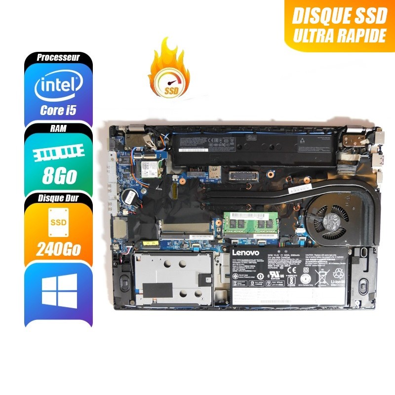 LENOVO THINKPAD 8 Go 1000 Go reconditionné PC Portables