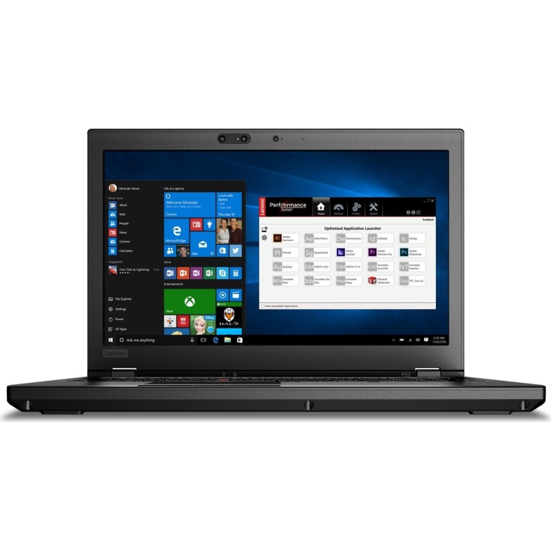 LENOVO THINKPAD P52 Intel Core i7 8850H  16 Go 512 Go NVME 15.6" Win11 Pro
