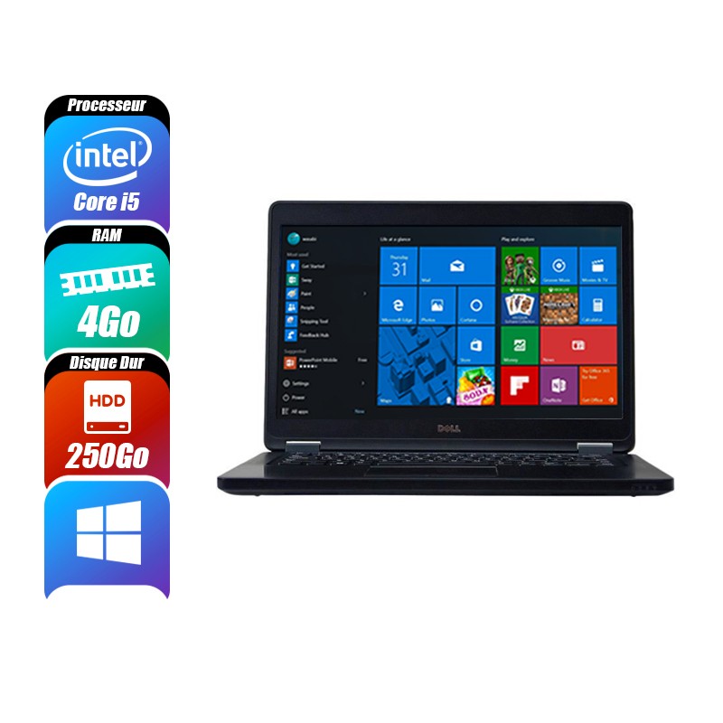 Ordinateurs Portables DELL LATITUDE E5450 d'occasion