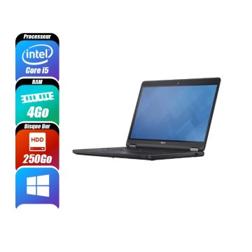 DELL LATITUDE E5450 - 5300U, 4 Go RAM, 250 Go - reconditionné