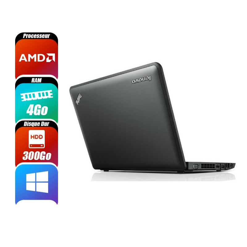 LENOVO X131e 4 Go 300 Go reconditionné PC Portables