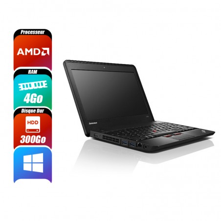 LENOVO X131e 4 Go 300 Go reconditionné PC Portables