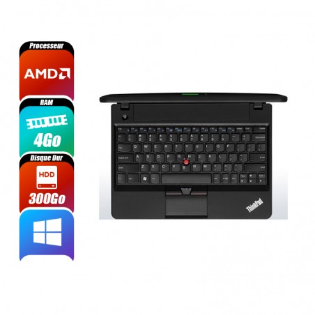 LENOVO X131e 4 Go 300 Go reconditionné PC Portables