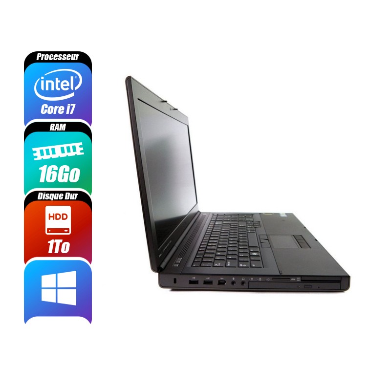 DELL PRECISION 16 Go 1000 Go reconditionné PC Portables