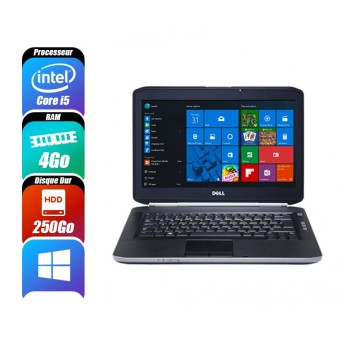 DELL LATITUDE E5420 - 2520M, 4 Go RAM, 250 Go - reconditionné