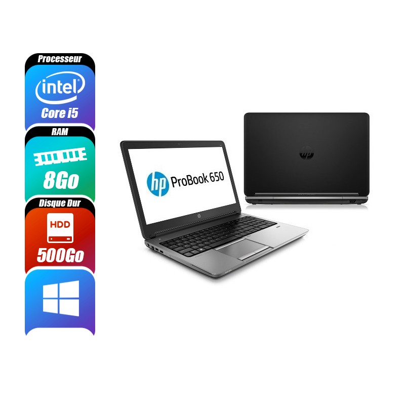 HP PROBOOK 8 Go 500 Go reconditionné PC Portables -id-38