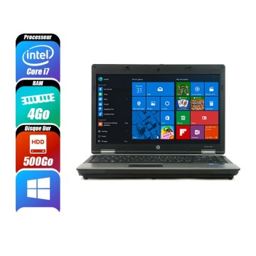 HP PROBOOK 6450B - 640M, 4 Go RAM, 500 Go - reconditionné