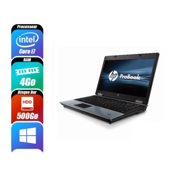 HP PROBOOK 6450B - 640M, 4 Go RAM, 500 Go - reconditionné