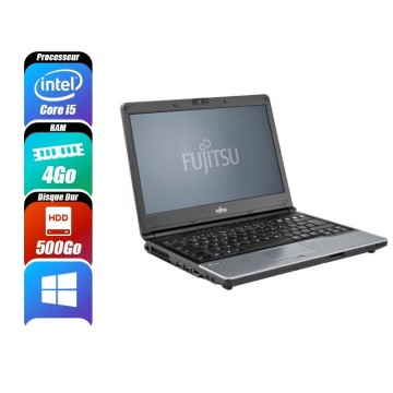 FUJITSU LIFEBOOK S752 - 3320M, 4 Go RAM, 500 Go - reconditionné