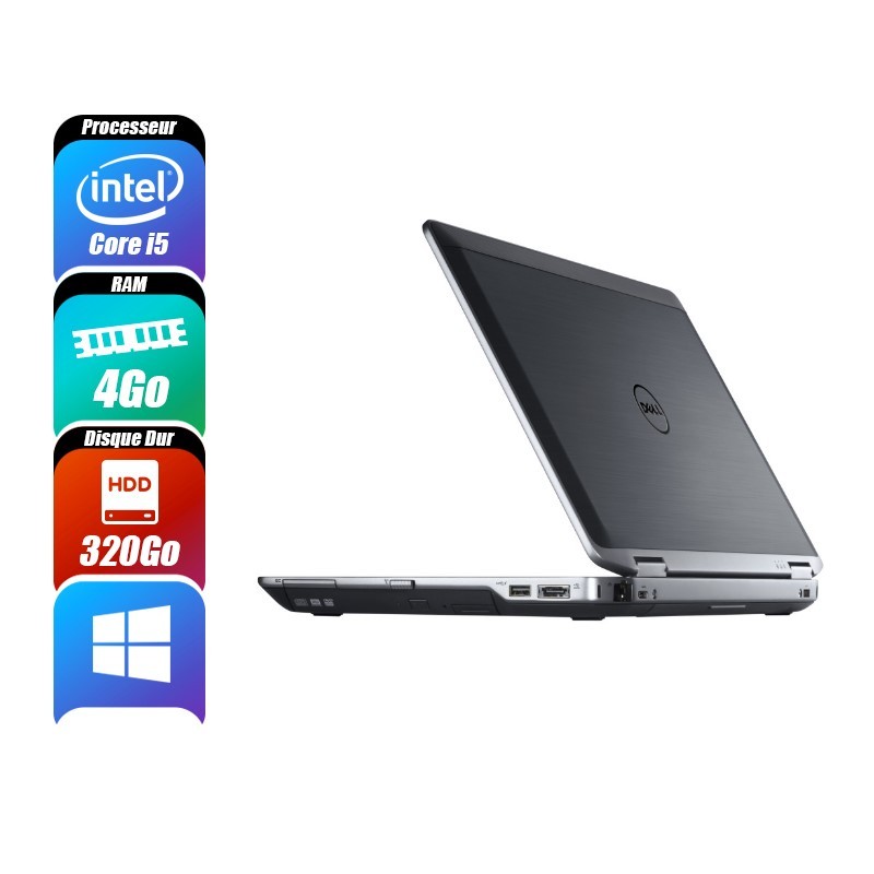 DELL LATITUDE 4 Go 320 Go reconditionné PC Portables -id-9