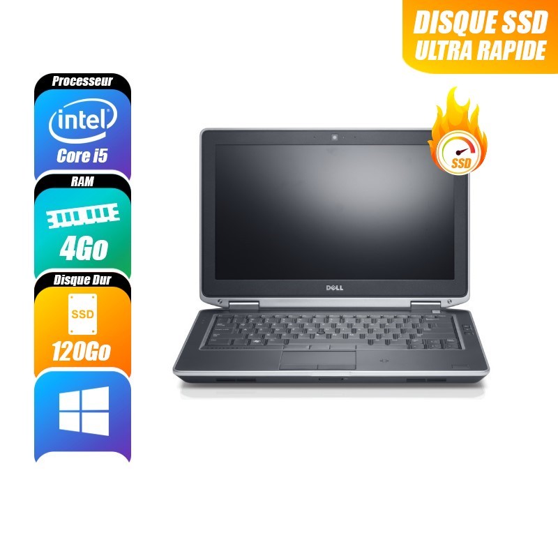 DELL LATITUDE 4 Go 320 Go reconditionné PC Portables -id-9