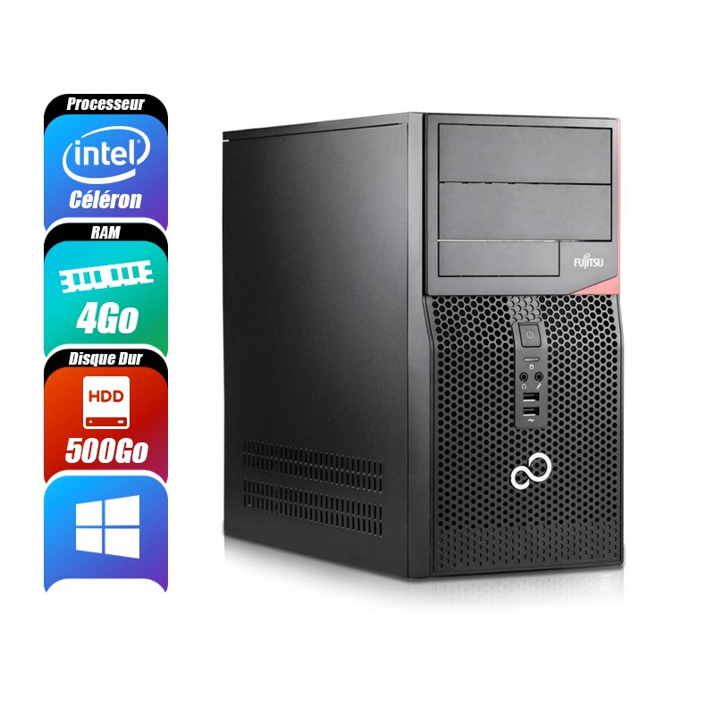 DESKTOP FUJITSU ESPIMO P520 E85+ reconditionne