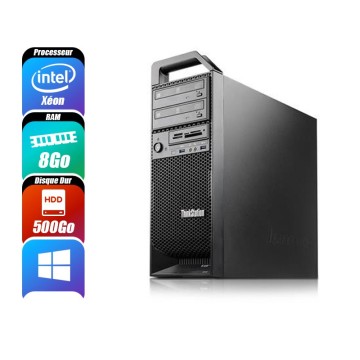 LENOVO THINKSTATION 8 Go 500 Go reconditionné -id-77