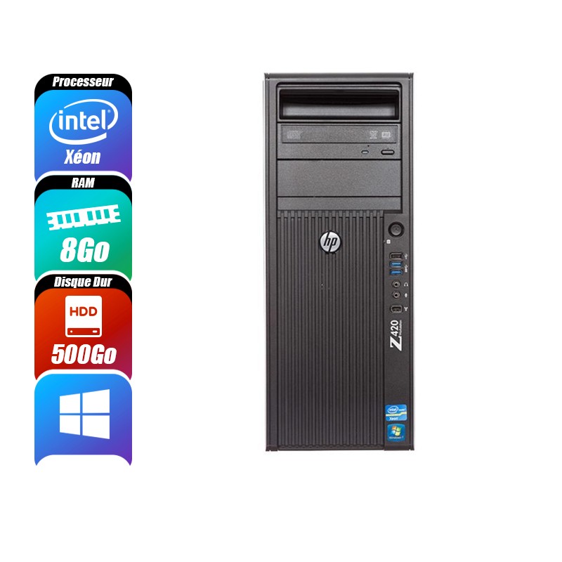 DESKTOP HP WORKTATION Z420 reconditionne