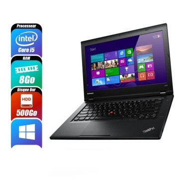 LENOVO THINKPAD L440 - 4300M, 8 Go RAM, 500 Go - reconditionné
