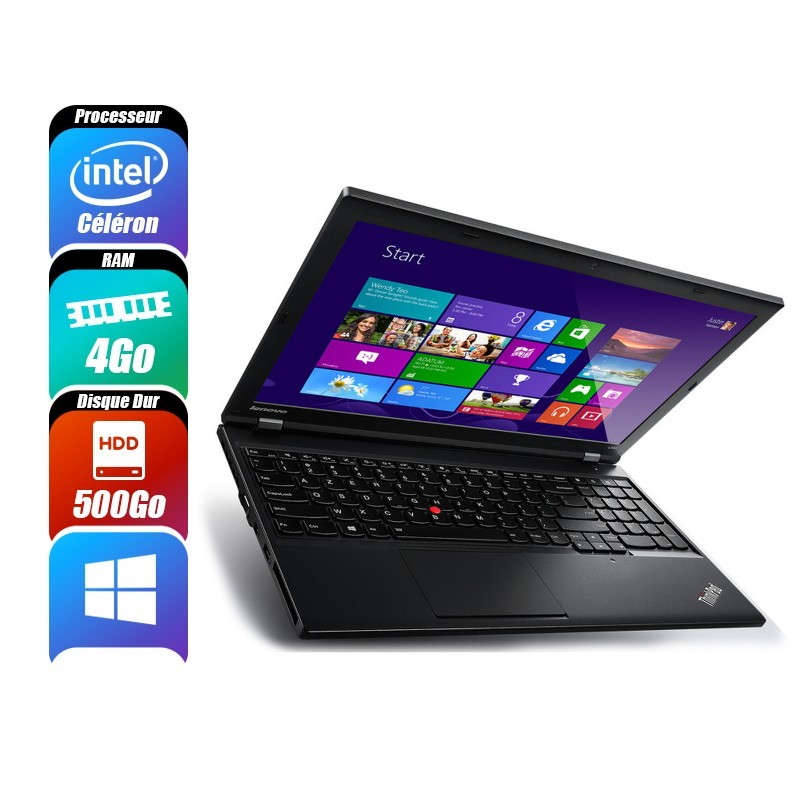 LENOVO THINKPAD 4 Go 500 Go reconditionné PC Portables -id-100