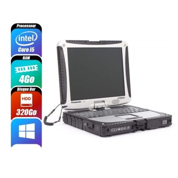 PANASONIC TOUGHBOOK CF19 - 2520M, 4 Go RAM, 320 Go - reconditionné