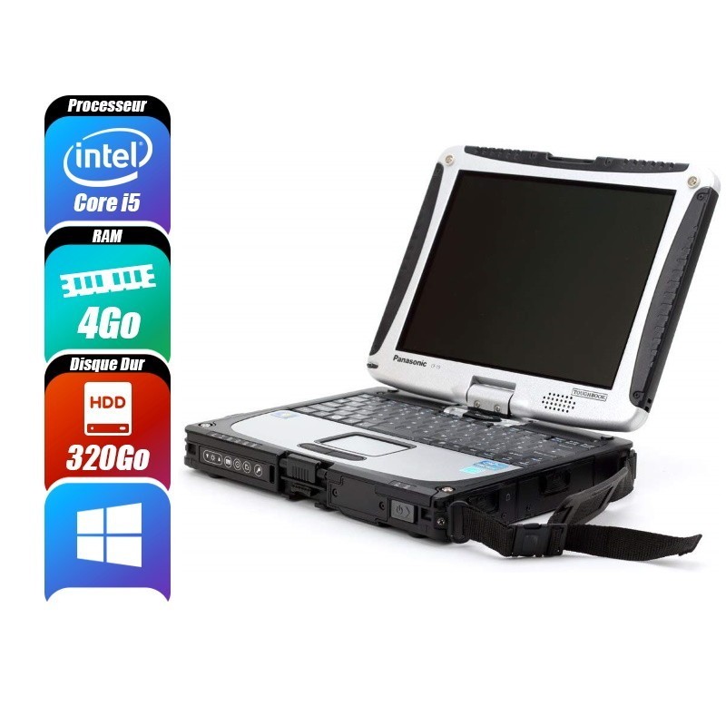 PANASONIC TOUGHBOOK 4 Go 320 Go reconditionné